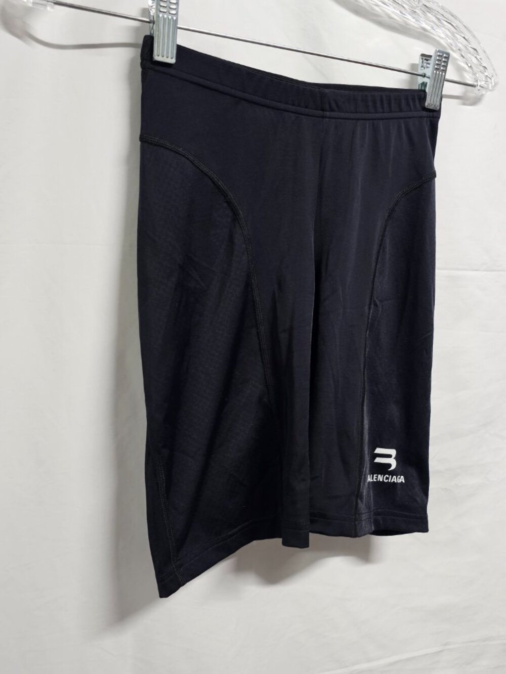 Balenciaga Women’s Black Cycling Athletic Shorts - Picture 2 of 14